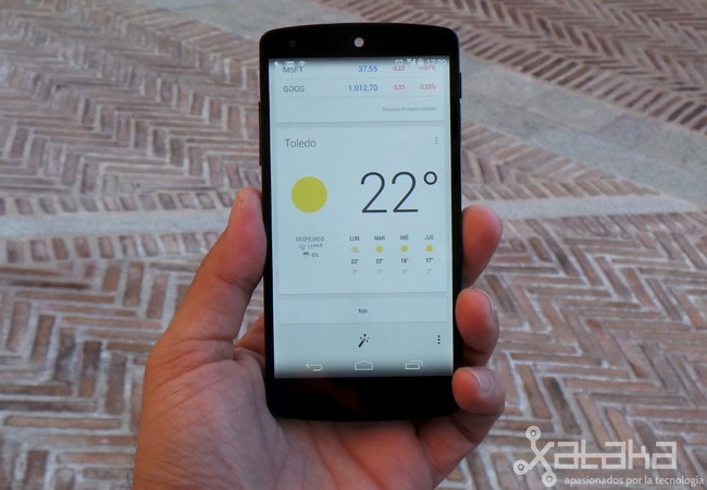 Nexus 5 Google Now