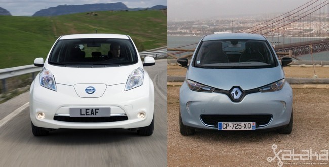 Nissan LEAF y Renault ZOE