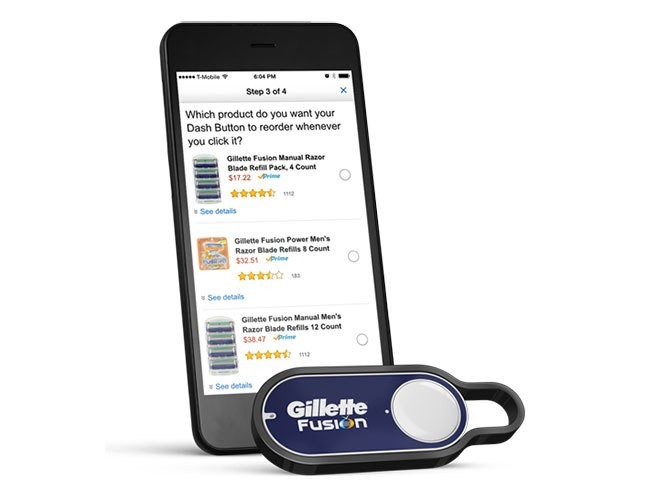 Amazon Dash Button Gillette