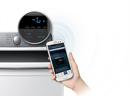 Sistema Smart Check conecta la lavadora con tu móvil
