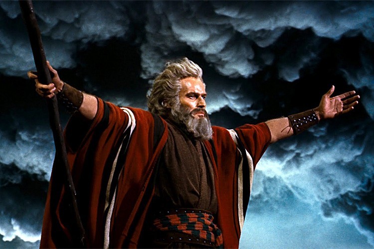 Imagen de 'Los diez mandamientos', sobre la vida del personaje de la Biblia Moisés.