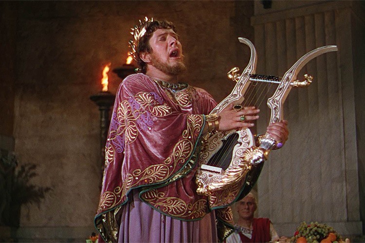 Imagen de 'Quo Vadis', película de romanos con contenido religioso cristiano.